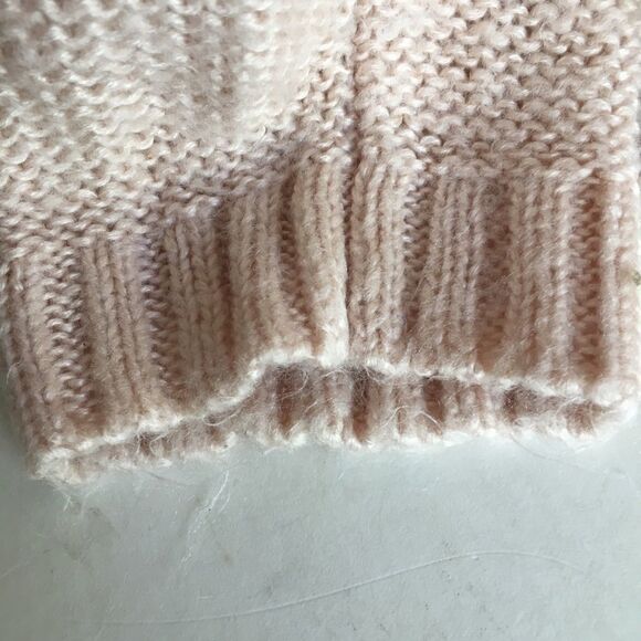 Maternity Sweater - Adjustable and Cozy in Light Pink X-Large - Picture 14 of 16